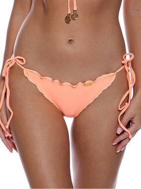 Luli Fama Cosita Buena Wavey Brazilian Tie Side Bottom Size XL